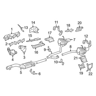 Mercedes-Benz OE - Exhaust System - Exhaust Components (Bluetec 4Matic)