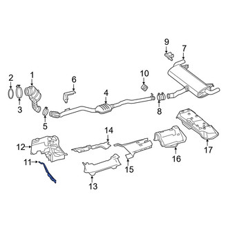 Mercedes-Benz OE - Front Floor Pan Heat Shield