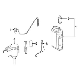 Mercedes-Benz OE - Emission System (Sport Utility X253 Body Code)