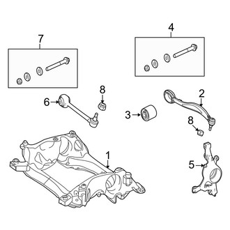 Mercedes-Benz OE - Front Suspension - Suspension Components (AWD)