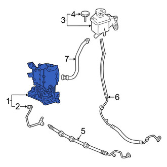 Mercedes-Benz OE - Power Steering Pump