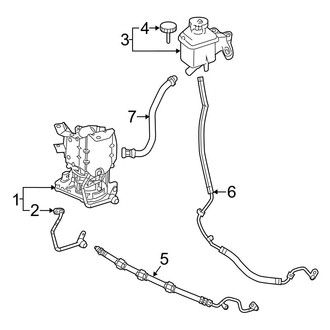 Mercedes-Benz OE - Steering Gear & Linkage - Pump & Hoses (Bluetec 4Matic)