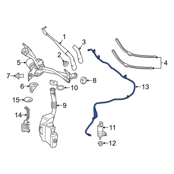 Windshield Washer Hose