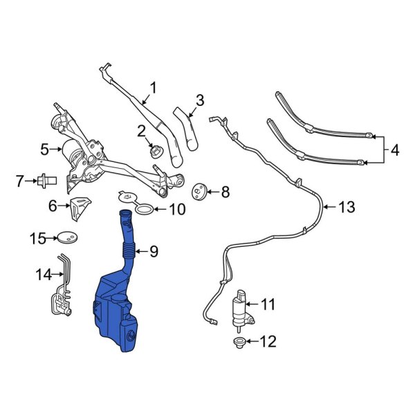 Washer Fluid Reservoir