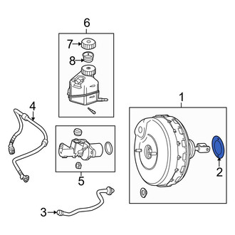 Mercedes-Benz OE - Power Brake Booster Gasket