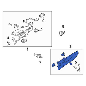 Mercedes-Benz OE - Front Glove Box Door