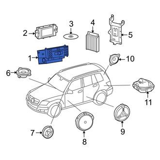 Mercedes-Benz OE - Radio Control Unit