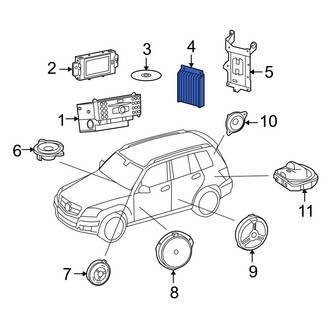 Mercedes-Benz OE - Radio Amplifier