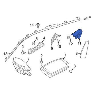 Mercedes-Benz OE - Front Right Lower Seat Air Bag