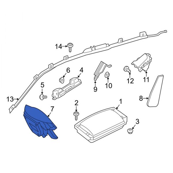 Steering Wheel Air Bag