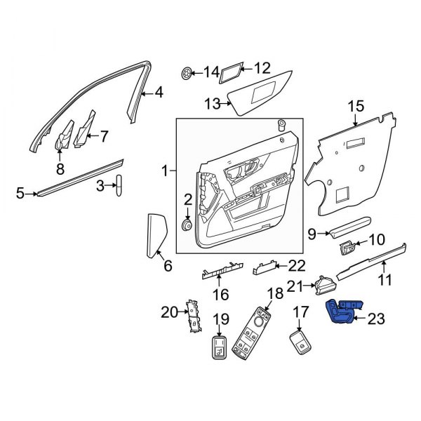 Seat Memory Switch