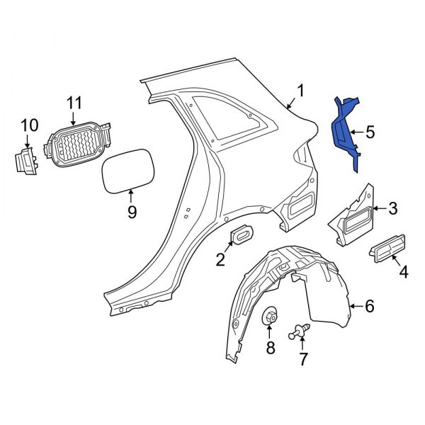 Tail Light Pocket