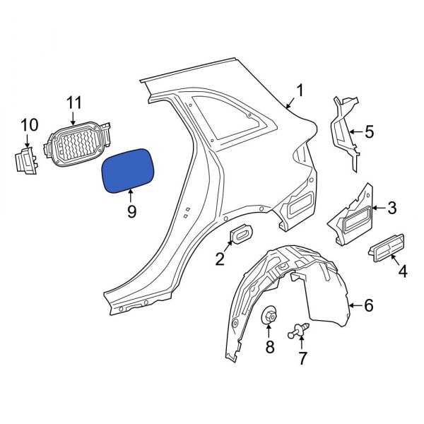 Fuel Filler Door