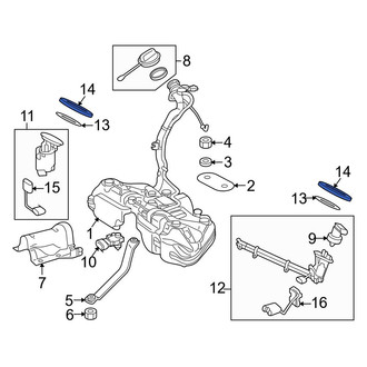Mercedes-Benz OE - Fuel Tank Lock Ring