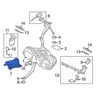 Mercedes-Benz OE - Front Right Forward Floor Pan Heat Shield