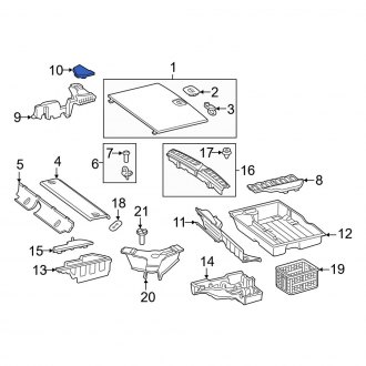 Mercedes GLC Class Trunk & Tailgate Moldings — CARID.com