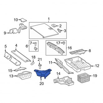 Mercedes GLK Class Trunk & Tailgate Hardware — CARID.com