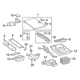 Mercedes-Benz OE - Rear Body & Floor - Interior Trim