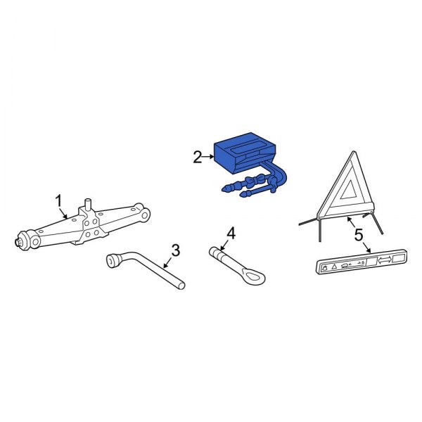 MercedesBenz OE 0005831502 Tire Repair Kit