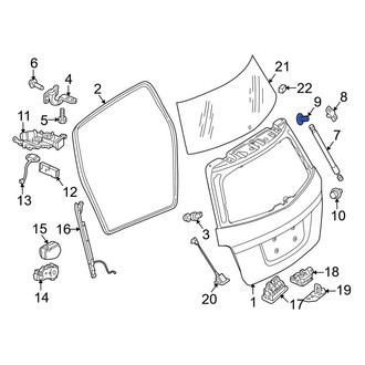 Mercedes-Benz OE - Liftgate Lift Support Bolt