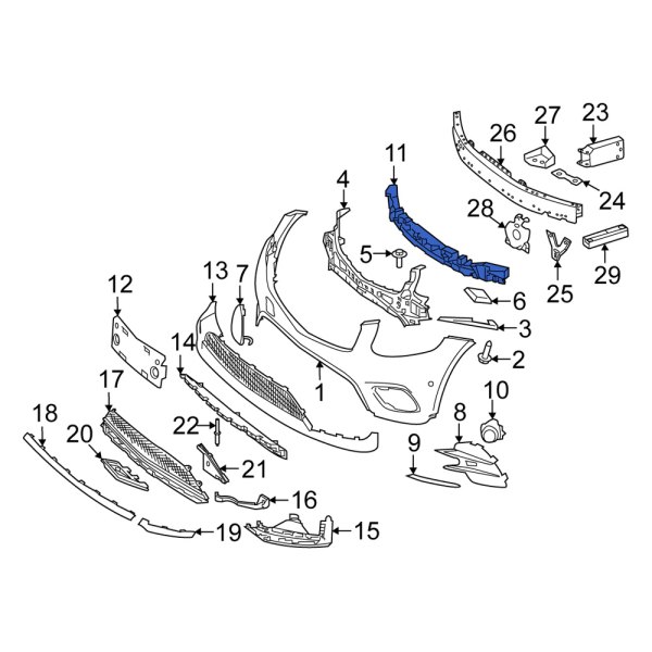 Bumper Impact Absorber