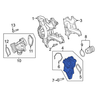 Mercedes-Benz OE - Engine Coolant Thermostat Kit