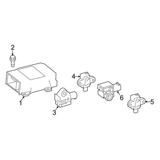 Mercedes-Benz OE - Restraint Systems - Air Bag Components (Modules and Sensors)
