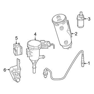 Mercedes-Benz OE - Emission System (Sport Utility X253 Body Code)