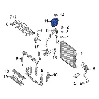 Mercedes-Benz OE - Engine Coolant Reservoir