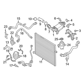 Mercedes-Benz OE - Cooling - Intercooler (4Matic)