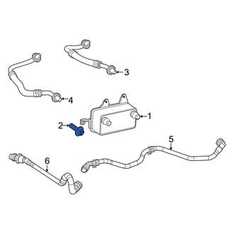 Mercedes-Benz OE - Inner Radiator Support Panel Bolt
