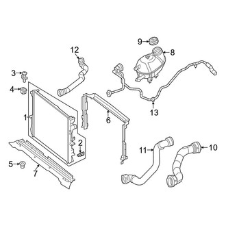 Mercedes-Benz OE - Cooling - Radiator & Components