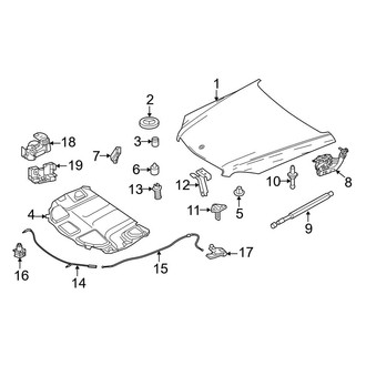 Mercedes-Benz OE - Hood & Components