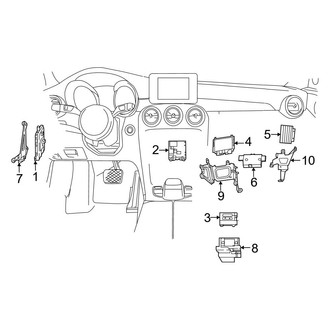 Mercedes-Benz OE - Electrical Components (Mounted in Passenger Compartment)
