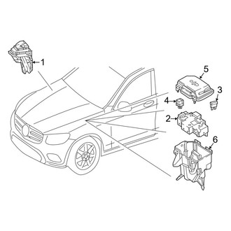 Mercedes-Benz OE - Electrical - Fuse & Relay (Engine Compartment)