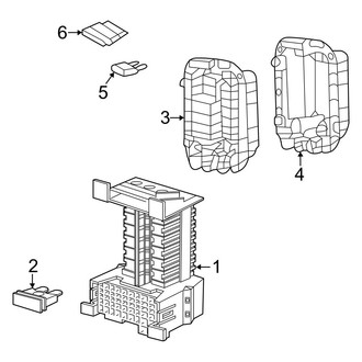 Mercedes-Benz OE - Electrical - Fuse & Relay (Instrument Panel)
