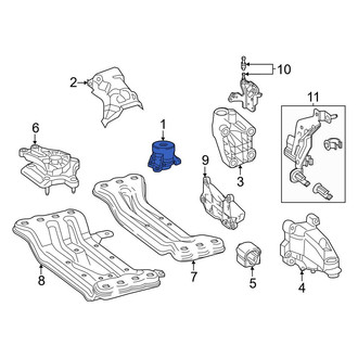 Mercedes-Benz OE - Right Engine Mount
