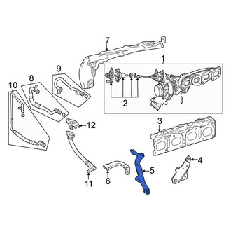 Mercedes-Benz OE - Turbocharger Bracket