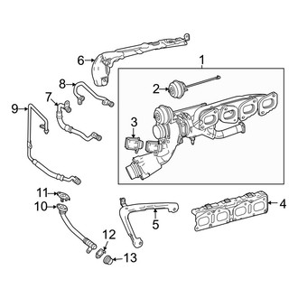 Mercedes-Benz OE - Engine - Turbocharger & Components