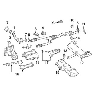 Mercedes-Benz OE - Exhaust System - Exhaust Components