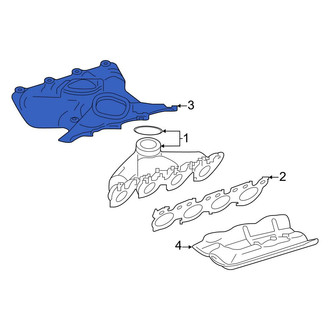 Mercedes-Benz OE - Upper Exhaust Manifold Heat Shield