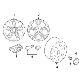 Mercedes-Benz OE - Wheels (18" Wheels)