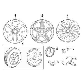 Mercedes-Benz OE - Wheels (19" Wheels)