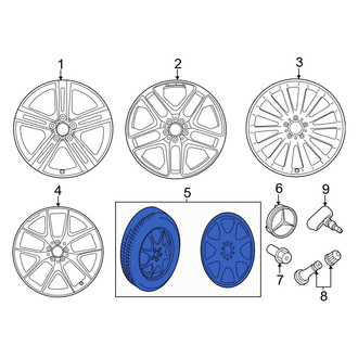 Mercedes-Benz OE - Front Wheel