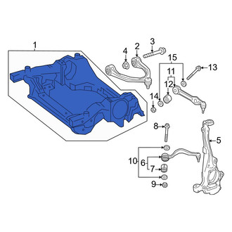 Mercedes-Benz OE - Front Suspension Subframe Crossmember