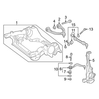Mercedes-Benz OE - Front Suspension - Suspension Components (Base)