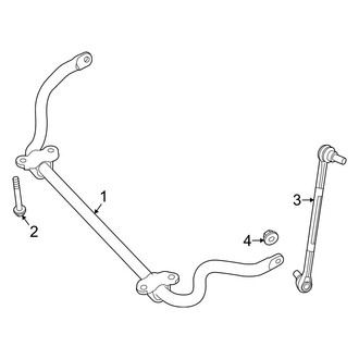Mercedes-Benz OE - Front Suspension - Stabilizer Bar & Components