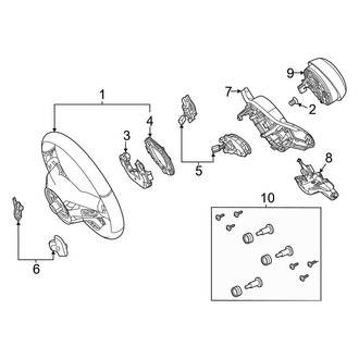 Mercedes-Benz OE - Steering Wheel & Trim (With Sport Wheel)