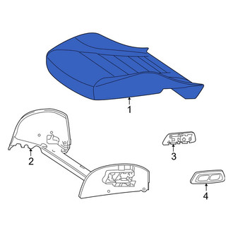 Mercedes-Benz OE - Front Right Seat Cushion Foam