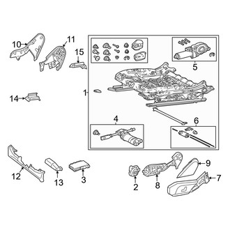 Mercedes-Benz OE - Seats & Tracks - Tracks & Components (W/O AMG Performance Seat)